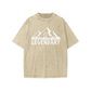 Kids Snow Washed Mountain Range T-shirt - The Legendary Apparels Brand