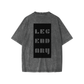 Kids Snow Washed Vertical Box T-shirt - The Legendary Apparels Brand