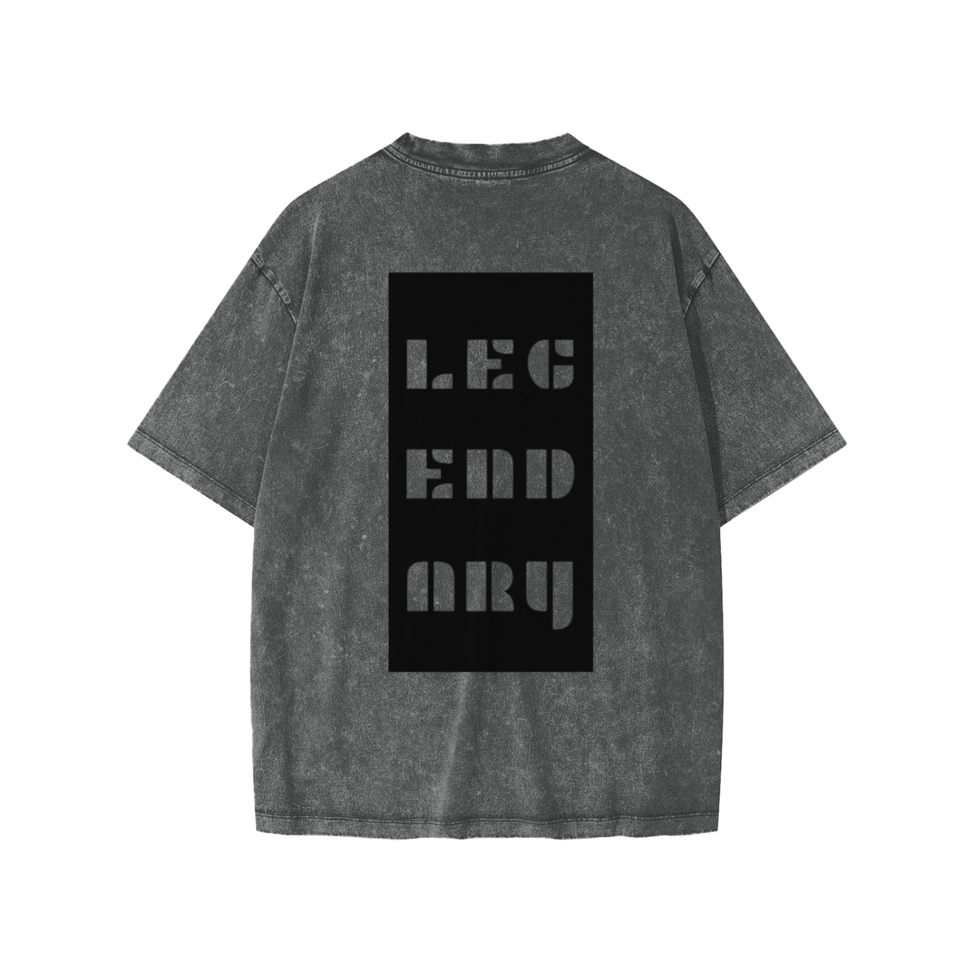 Kids Snow Washed Vertical Box T-shirt - The Legendary Apparels Brand