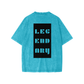 Kids Snow Washed Vertical Box T-shirt - The Legendary Apparels Brand