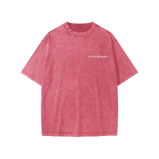 Kids Snow Washed Regular Legendary T-shirt - The Legendary Apparels Brand