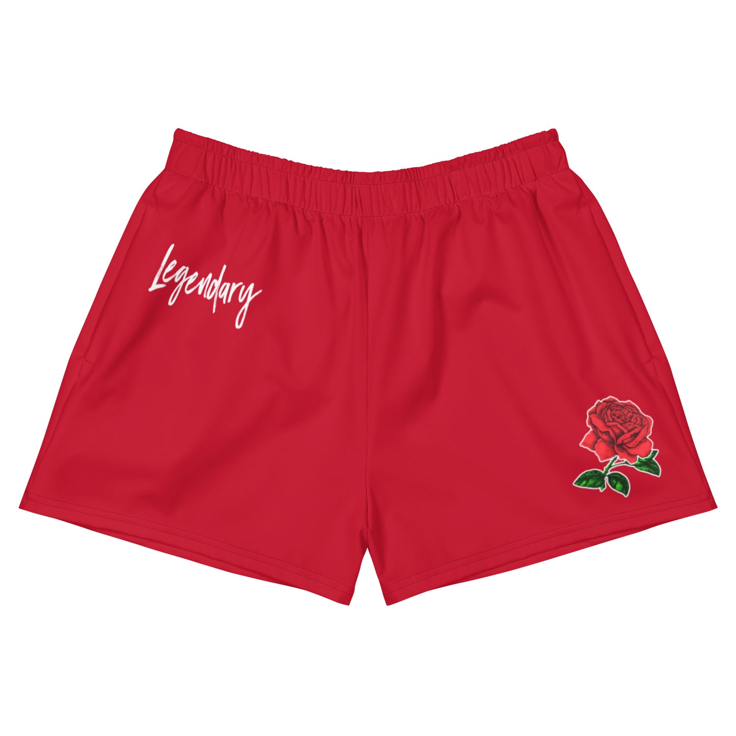 Rose Collection Athletic Shorts - Womens - The Legendary Apparels Brand