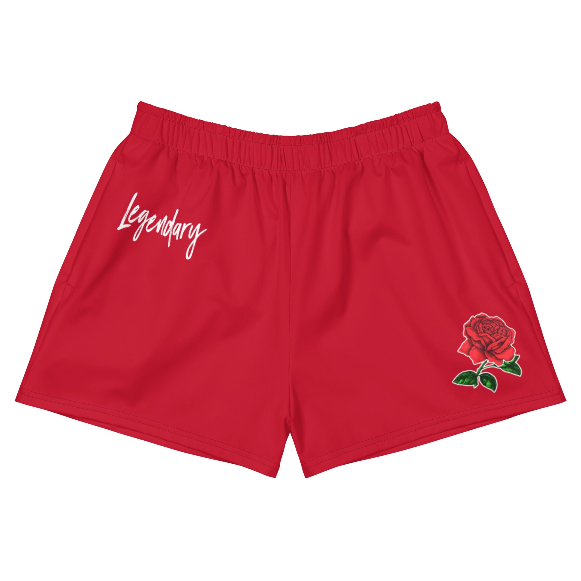 Rose Collection Athletic Shorts - Womens - The Legendary Apparels Brand