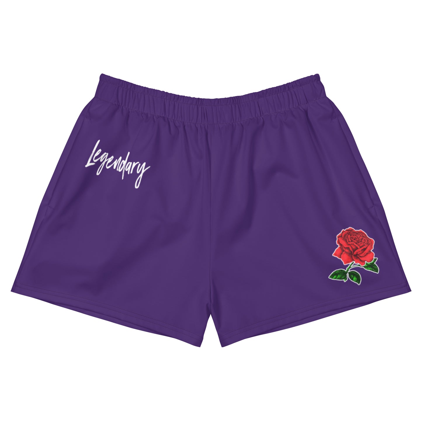 Rose Collection Athletic Shorts - Womens - The Legendary Apparels Brand