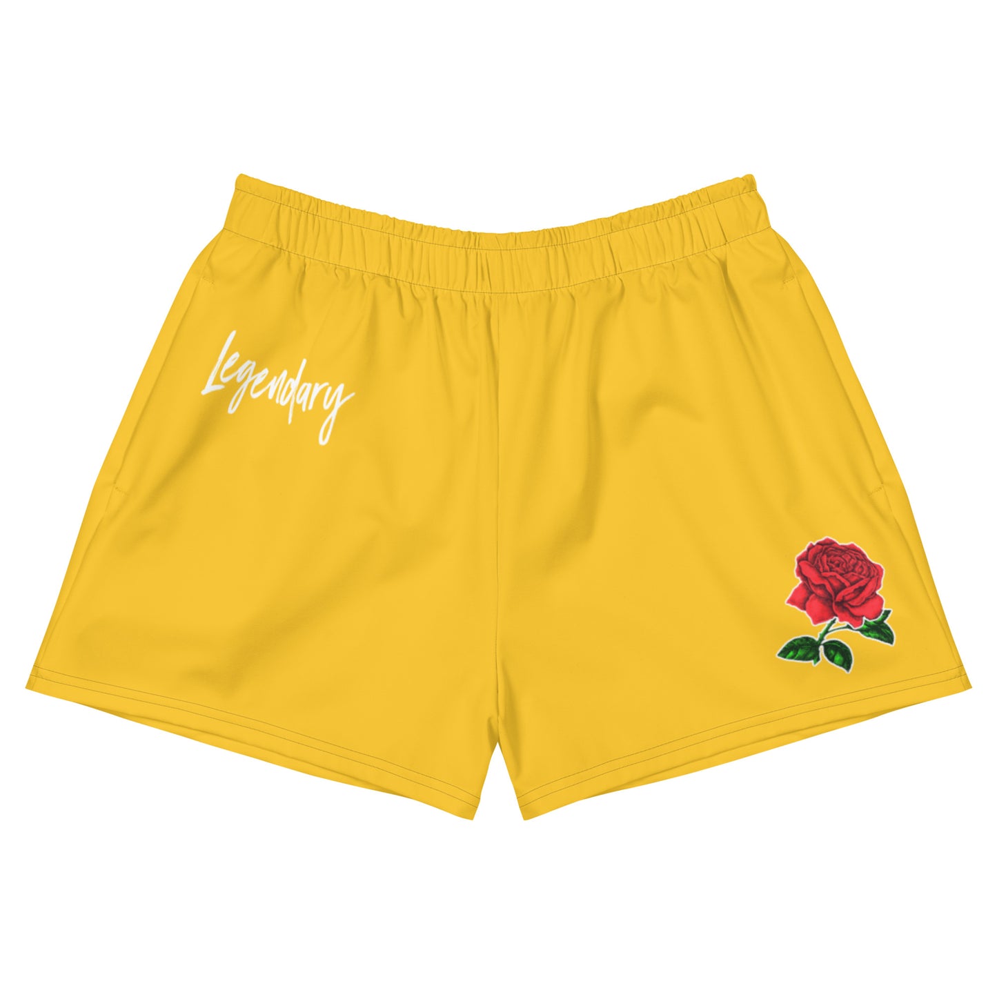 Rose Collection Athletic Shorts - Womens - The Legendary Apparels Brand