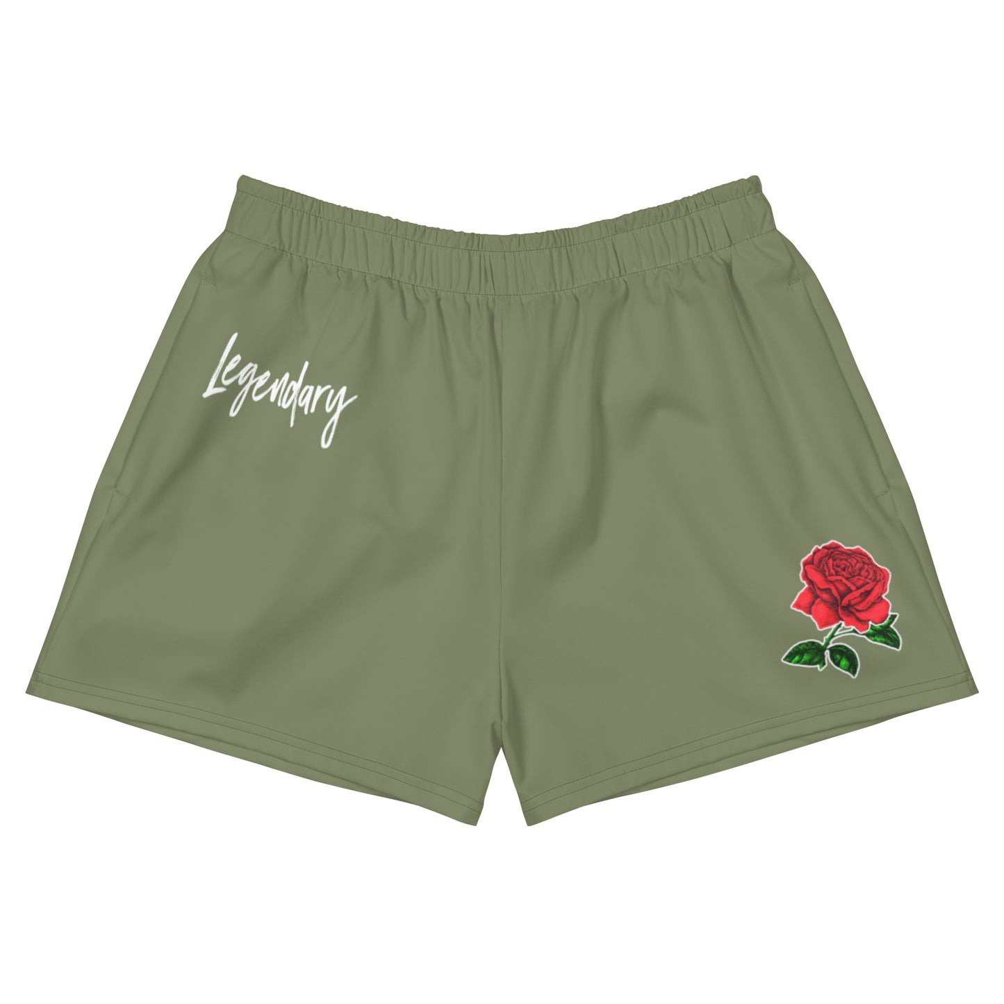 Rose Collection Athletic Shorts - Womens - The Legendary Apparels Brand