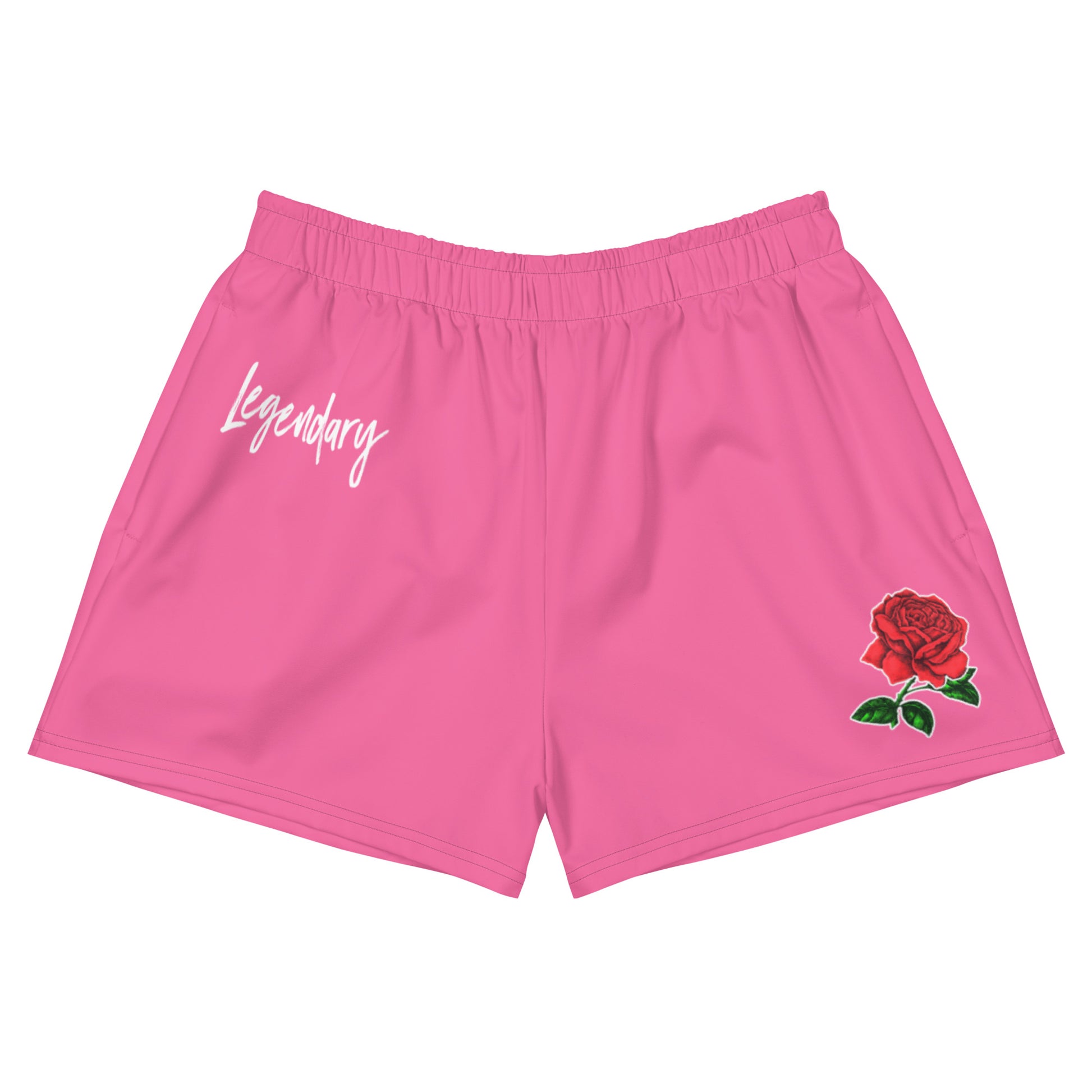 Rose Collection Athletic Shorts - Womens - The Legendary Apparels Brand