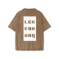 Kids Snow Washed Vertical Box T-shirt - The Legendary Apparels Brand