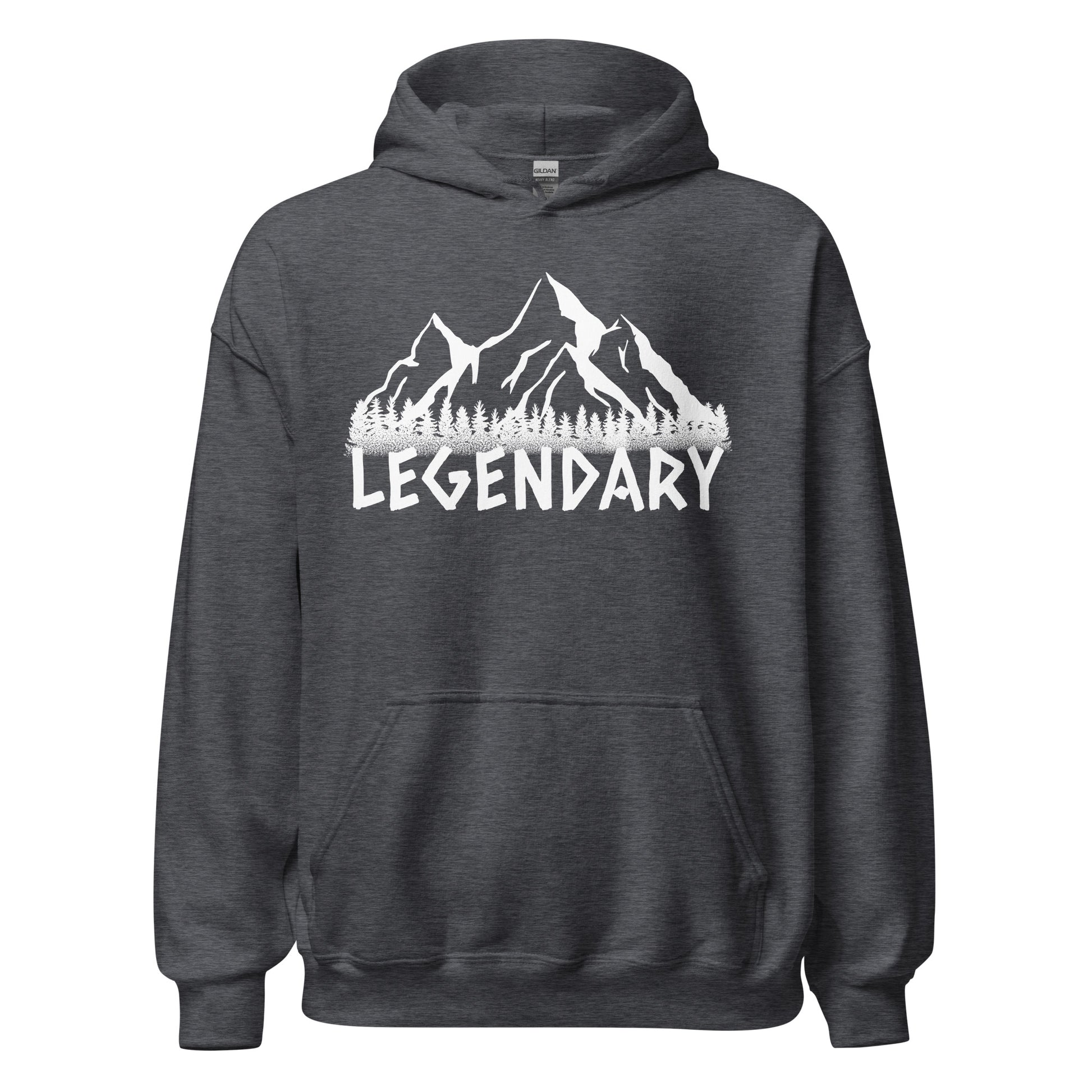 Mountain Range Hoodie - The Legendary Apparels Brand