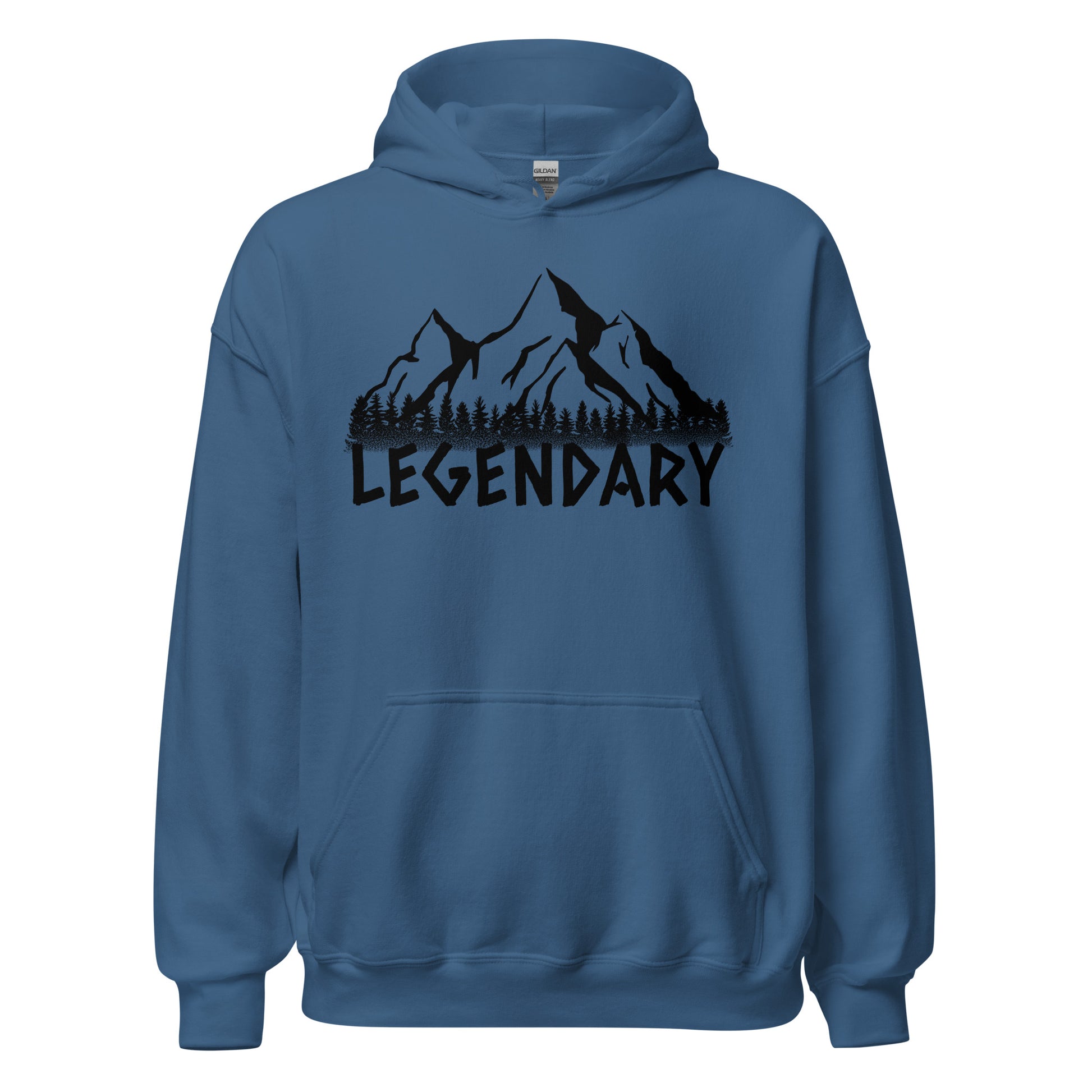 Mountain Range Hoodie - The Legendary Apparels Brand