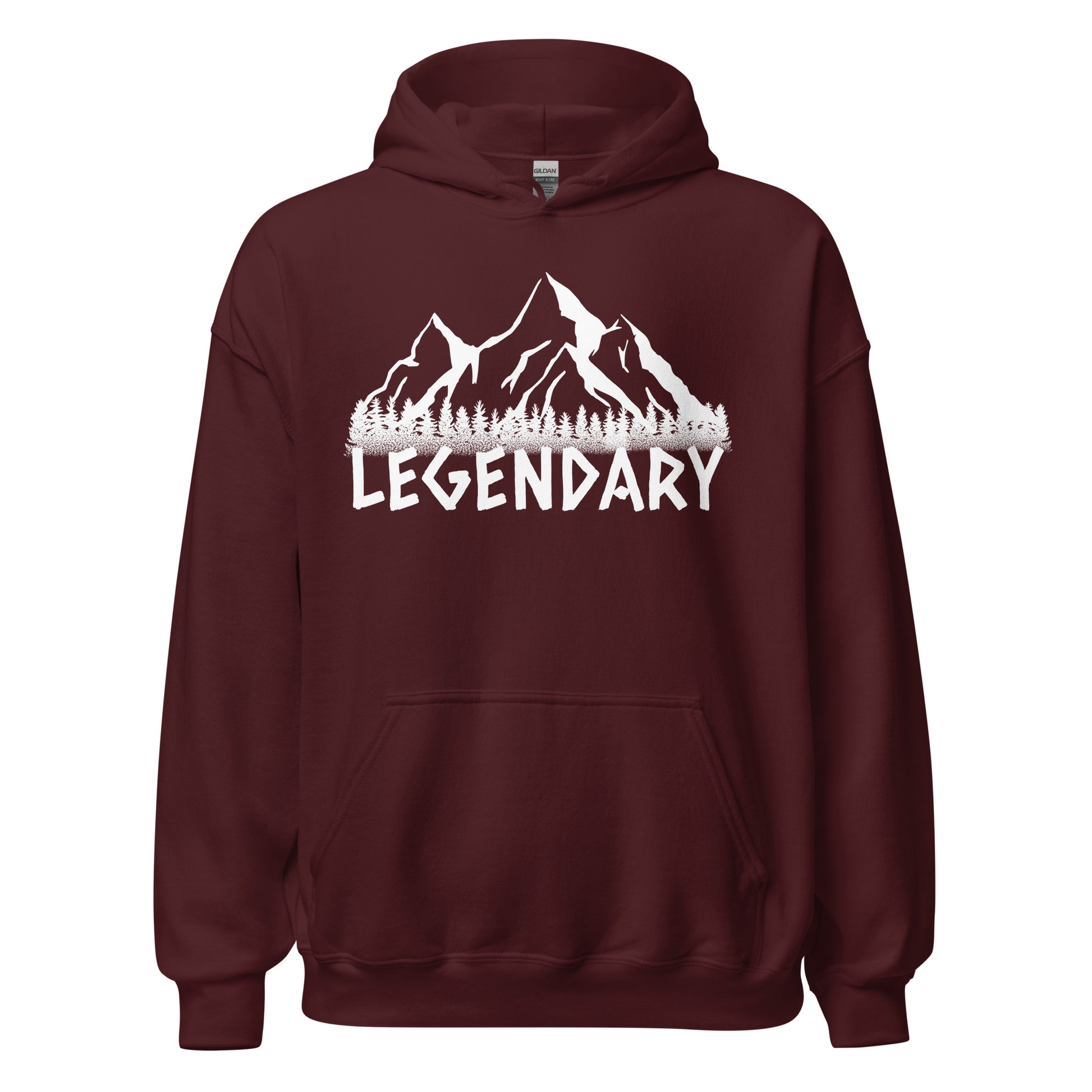 Mountain Range Hoodie - The Legendary Apparels Brand