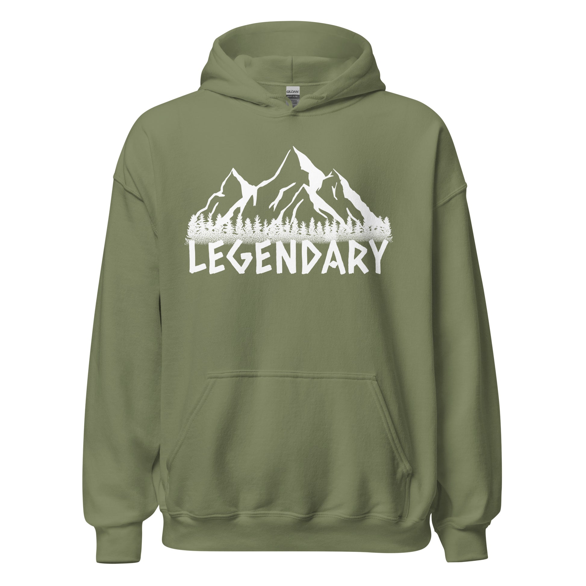Mountain Range Hoodie - The Legendary Apparels Brand